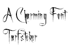 A Charming Font